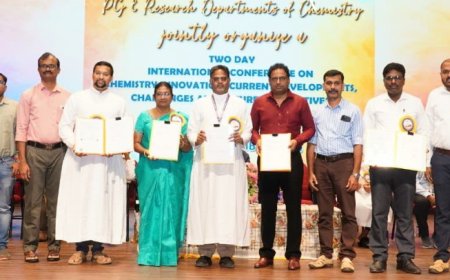 திருச்சி தூய வளனார் கல்லூரி வேதியியல் துறை ஆஸ்திரேலியா நிறுவனம் உள்ளிட்ட நான்கு அமைப்புகளுடன் புரிந்துணர்வு ஒப்பந்தம்