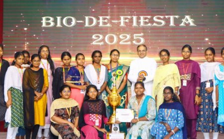 Department of Biotechnology, School of Biological Sciences, St. Joseph’s College has organized the State Level Intercollegiate Technical Fest