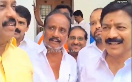 வெவ்வேறு கட்சியில் இருந்தாலும் நாங்கள் ஒரு தாய் பிள்ளைகள் : நைனார் நாகேந்திரன்