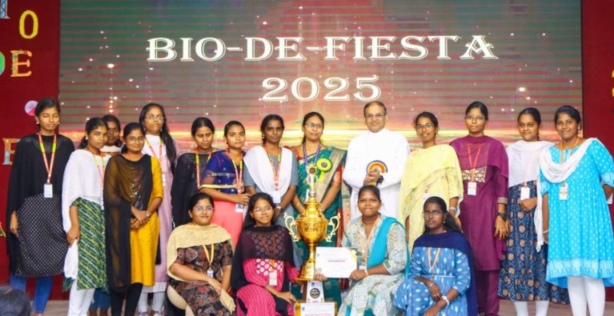 Department of Biotechnology, School of Biological Sciences, St. Joseph’s College has organized the State Level Intercollegiate Technical Fest
