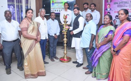 தமிழ்நாடு கோல் ஷாட் பால் அசோசியேஷன் சார்பாக நிர்வாகிகள் பதவியேற்பு மற்றும் பொதுக்குழு கூட்டம்
