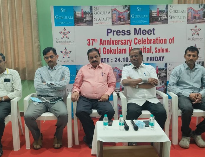 சேலம் மற்றும் சுற்றுவட்டார மாவட்டங்களில் நவீன மருத்துவத்தின் முன்னோடியாக திகழும் ஸ்ரீ கோகுலம் மருத்துவமனை  37 ஆண்டுகள் பூர்த்தியாகி 38 ஆம் ஆண்டில் அடியெடுத்து வைக்கின்றது