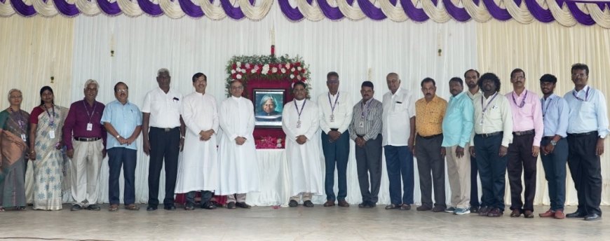 திருச்சி செயின்ட் ஜோசப் கல்லூரியில் அப்துல்கலாம் பிறந்தநாள் விழா