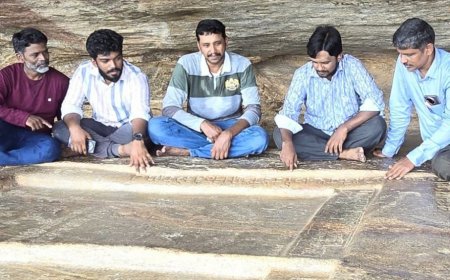 சித்தன்னவாசல் சமணர் படுக்கையில் தமிழிக் கல்வெட்டு