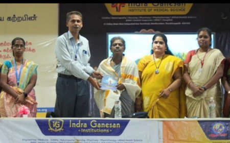 இந்திரா கணேசன் கல்வி நிறுவனங்களின் ஆராய்ச்சி மற்றும் மேம்பாட்டு துறை மற்றும் உன்னத் பாரத் அபியான் அமைப்பு “ கணினி அறிவும் கழனி மனசும்” என்னும் தலைப்பில் கருத்தரங்கம்