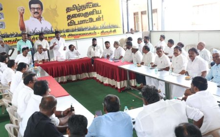 தேர்தல் ஆணையத்தை கண்டித்து 11- ந் தேதி கண்டன ஆர்ப்பாட்டம் : திமுக கூட்டணி கட்சிகள் ஆலோசனை கூட்டத்தில் தீர்மானம்
