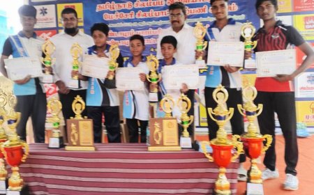 மாநில அளவிலான சிலம்ப போட்டியில் யுனிவர்சல் தவ்ஹீத் ஜமாஅத் மாணவர்கள் சாதனை