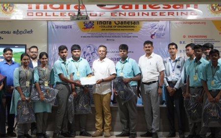 இந்திரா கணேசன் பொறியியல் கல்லூரியில் “கலாம் கனவுகள்” மாவட்ட அளவிலான அறிவியல் கண்காட்சி