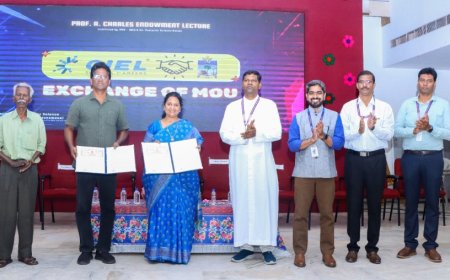திருச்சி செயின்ட் ஜோசப் கல்லூரியில் சிஐஇஎல் எச்.ஆர் உடன் புரிந்துணர்வு ஒப்பந்தம்