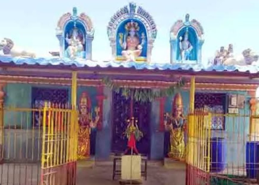 திருச்சியில் மாரியம்மன் கோவிலுக்குள் புகுந்து  12 பவுன் தாலி செயின் திருட்டு : கணவன் மனைவி கைது