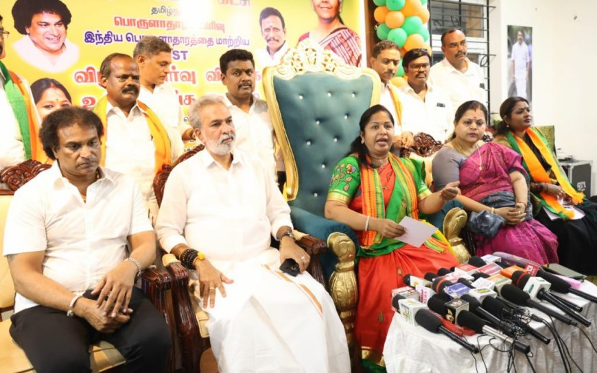 தமிழக பாஜக பொருளாதாரப் பிரிவு சார்பில் இந்திய பொருளாதாரத்தை மாற்றிய ஜிஎஸ்டி  விழிப்புணர்வு விளக்க கூட்டம்