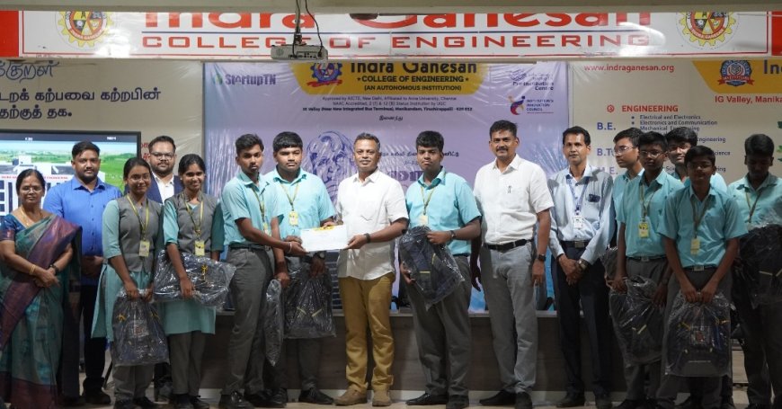 இந்திரா கணேசன் பொறியியல் கல்லூரியில் “கலாம் கனவுகள்” மாவட்ட அளவிலான அறிவியல் கண்காட்சி