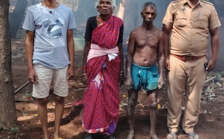 பெயர் விலாசம் தெரியாத முதியவர் மரணம் : நல்லடக்கம் செய்த காவலர் மற்றும் சமூக செயற்பாட்டாளர்
