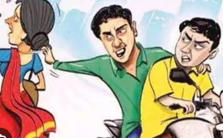 திருச்சியில் துணிகரம் : நடந்து சென்ற பெண்ணிடம்  தங்க சங்கிலி பறிப்பு