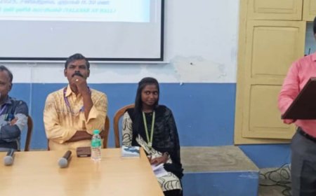 திருச்சி செயின்ட் ஜோசப் கல்லூரி தமிழாய்வுத்துறையில் வளனார் தமிழ் ஆய்வு மன்ற நிகழ்வு