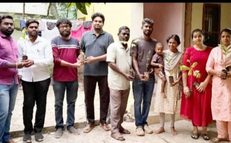 திருச்சியில் மாற்றம் அமைப்பின் சார்பில் உலக மண் தினத்தையொட்டி மரக்கன்றுகள் வழங்கப்பட்டது