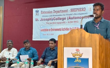 கல்லூரி மாணாக்கர்களுக்கான சுற்று சூழல் விழிப்புணர்வு கருத்தரங்கு