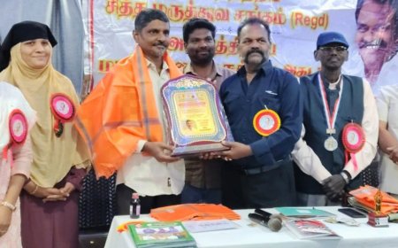 ஆதரவற்ற பிணங்கள நல்லடக்கம் செய்யும் சமூக செயற்பாட்டாளருக்கு சிறந்த சமூக சேவகர் 2025 விருது