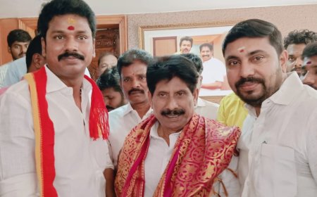 திருச்சி புங்கனூர் முன்னாள் ஒன்றிய கவுன்சிலர் கார்த்திக் தவெகவில் இணைந்தார்