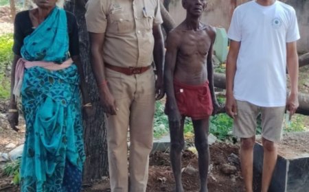 காவேரி ஆற்றங்கரை நீரில் இறந்து கிடந்த நபர் : நல்லடக்கம் செய்த சமூக செயற்பாட்டாளர்