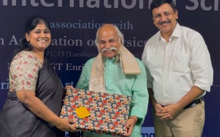திருச்சி கேர் சர்வதேச பள்ளியில் புகழ்பெற்ற இயற்பியல் பயிலரங்கம் தொடக்கம் : பேராசிரியர் ஹெச்.சி. வர்மா பங்கேற்பு