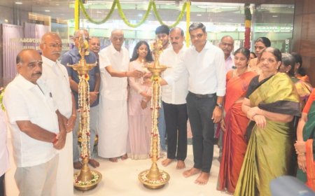 திருச்சியில் புதுப்பொலிவுடன் விரிவாக்கம் செய்யப்பட்ட ஹரிணி ஜூவல்லர்ஸ் திறப்பு