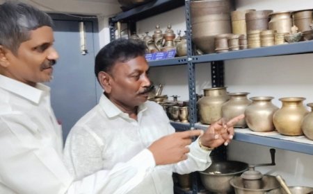 தமிழர் வாழ்வியலை எடுத்துரைக்கும் புழங்கு பொருட்கள் காட்சியகம்