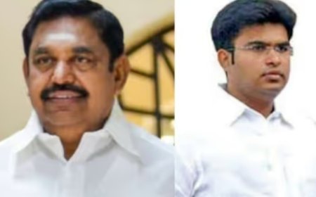 தனது மகன் மிதுன் அரசியலுக்கு வரமாட்டார் : அதிமுக பொதுச்செயலாளர் இபிஎஸ்