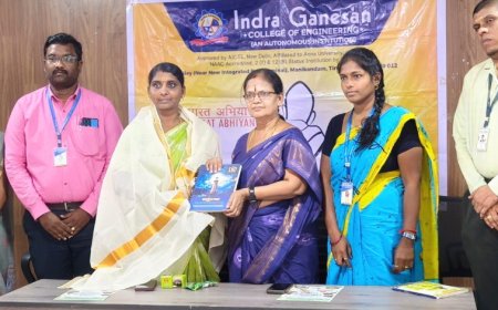 திருச்சி இந்திரா கணேசன் பொறியியல் கல்லூரியின் உன்னத் பாரத் அபியான் (UBA) மற்றும் இந்திரா கணேசன் கல்வி நிறுவனங்களின் இன்குபேஷன் மையம் இணைந்து மண்புழு உரம் தயாரித்தல் மற்றும் விதைப்பந்து தயாரித்தல் குறித்த செய்முறைப் பயிற்சி
