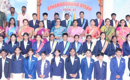திருச்சி ரெட்டை வாய்க்கால் அமிர்த வித்யாலயா பள்ளியில் மாணவ மன்றம் துவக்க விழா