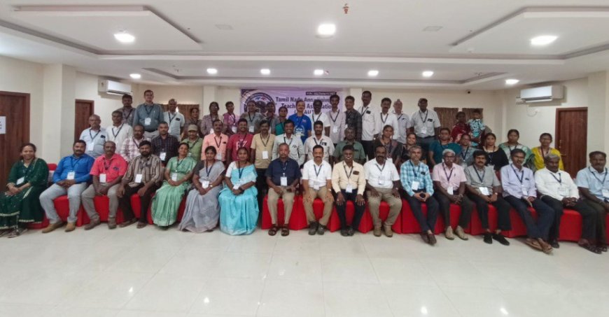 பாதிக்கப்பட்ட ஆசிரியர்களுக்கு நீதி கிடைக்க பல்கலைக்கழக நிர்வாகமும் தமிழக அரசும் விரைவான நடவடிக்கை எடுக்க வேண்டும் : தமிழ்நாடு அண்ணா பல்கலைக்கழக ஆசிரியர் சங்க ஆட்சிக்குழு கூட்டத்தில் தீர்மானம்