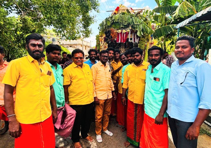 திருச்சி தாராநல்லூர் செல்லாயி அம்மன் கோவில் தேர்த் திருவிழா : அம்மன் வீதி உலா வந்து பக்தர்களுக்கு அருள் பாலித்தார்