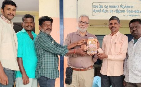 திருச்சிராப்பள்ளி மாவட்ட சேகரிப்புக் கலைஞர்கள் புத்தகம் அறிமுகம்