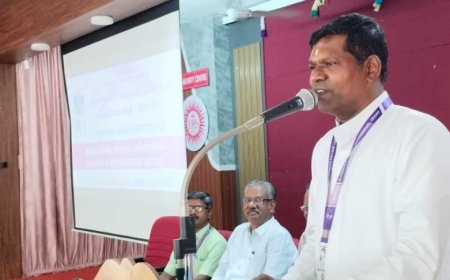 செயின்ட் ஜோசப் கல்லூரித் தமிழாய்வுத் துறையில் ஆய்வறிக்கை வரைவு பயிலரங்கம்