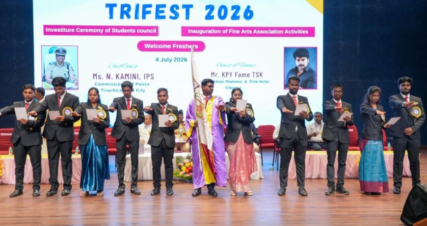 திருச்சி செயின்ட் ஜோசப் கல்லூரியில் டிரை பெஸ்ட் விழா