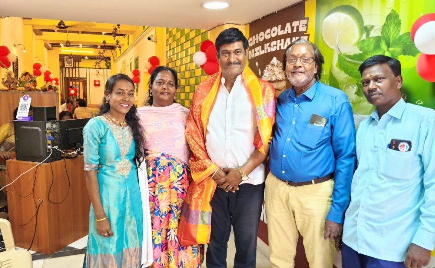 திருச்சி தில்லைநகர் சாஸ்திரி ரோடு சாம்சங் ஷோரும் அருகில் செட்டி நாடு பாரம்பரிய சுவையுடன் கூடிய அம்பாள் செட்டிநாடு உணவகம் திறப்பு