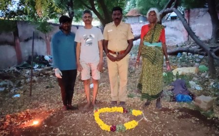 பெயர் விலாசம் தெரியாத முதியவர் மரணம் : நல்லடக்கம் செய்த சமூக செயற்பாட்டாளர்