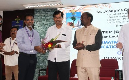 Special Lecture on “Transformative Advances in Biotechnology: Applications and Future Directions” Held at St.Joseph’s College
