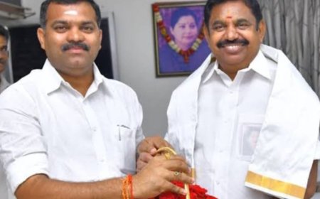 நாளை திருச்சி வரும் எடப்பாடி பழனிச்சாமிக்கு பிரமாண்ட வரவேற்பு : மாநகர் மாவட்ட அ.தி.மு.க செயலாளர் கார்த்திகேயன் அறிக்கை