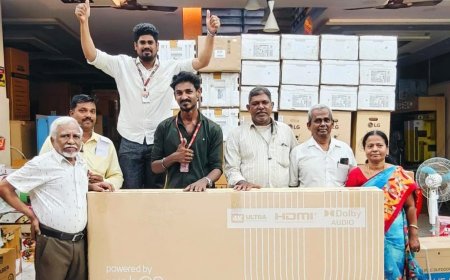 திருச்சி பிஸ்மி எலக்ட்ரானிக்ஸில் ஆடி மற்றும் சுதந்திர தினத்தையொட்டி  மெகா தள்ளுபடி திருவிழா :   ரூ.2,499-க்கு எல்.இ.டி. டிவி, ஏ.சி.களுக்கு அதிரடி சலுகை