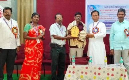திருச்சி செயின்ட் ஜோசப் கல்லூரித் தமிழாய்வுதுறையில் அறக்கட்டளைச் சொற்பொழிவு