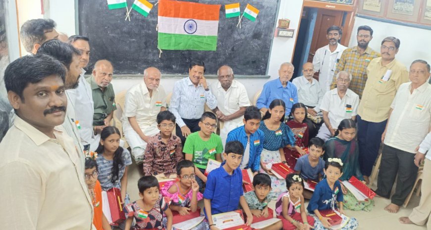 திருச்சிராப்பள்ளி சௌராஷ்ட்ர வாலிபர் சங்கம் சார்பில் 80வது சுதந்திர தின விழா