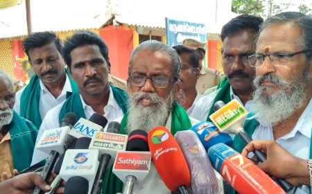 வழக்குகளைத் திரும்பப் பெறப்போவதாகத் முதல்வர் விஜய் அறிவிப்பு : பொறுத்திருந்து தான் பார்க்க வேண்டும் அய்யாகண்ணு