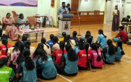 விளையாட்டு மாணவர்களுக்கு தன்னம்பிக்கை, ஊட்டச்சத்து குறித்த விழிப்புணர்வு நிகழ்ச்சி