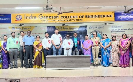 திருச்சி இந்திரா கணேசன் கல்வி நிறுவனங்களில் தேசிய சைபர் வள மையம் திறப்பு விழா
