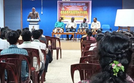 திருச்சி பிஷப் ஹீபர் கல்லூரி விரிவாக்கப் புலச் சாலைப் பாதுகாப்புக் குழுவின் இந்தக் கல்வியாண்டிற்கான தொடக்க விழா
