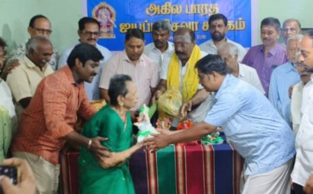 சௌராஷ்ட்ரா வாலிபர் சங்கம் மற்றும் அகில பாரத ஐயப்ப சேவா சங்கம் திருச்சி மாவட்ட யூனியன் இணைந்து நடத்திய இல்லந்தோறும் விநாயகர் விழா