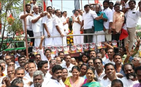 அண்ணாவின் 118வது பிறந்த நாளை முன்னிட்டு அதிமுக மாநகர் மாவட்ட செயலாளர் கார்த்திகேயன் தலைமையில் மாலை அணிவித்து மரியாதை : ஏராளமானோர் பங்கேற்பு