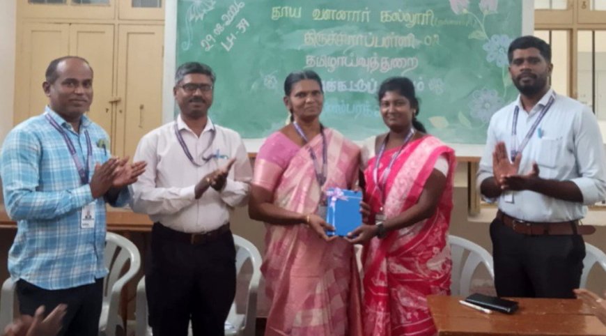 தூய வளனார் கல்லூரி தமிழாய்வுத் துறையில் விளம்பரக் கலை சான்றிதழ் வகுப்புத் தொடக்க விழா
