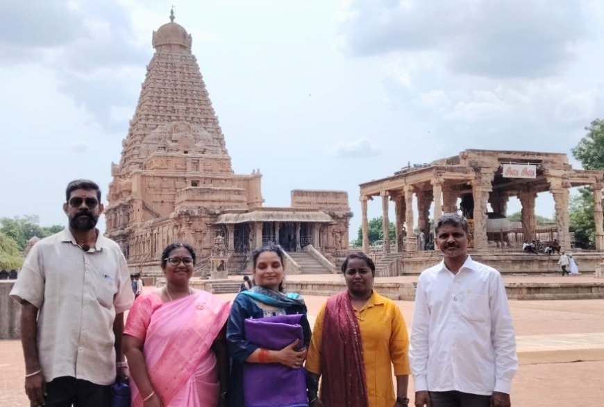 தஞ்சைப் பிரகதீஸ்வரர் கோயில்  வரலாற்றைத் தேடி ஒரு அடி பாரம்பரிய பயணம்